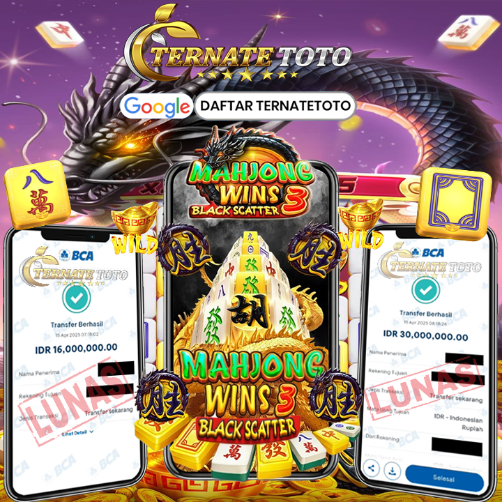 TERNATETOTO - MENANG MAHJONG WAYS Rp. 16,000,000, DAN 30,000,000,-